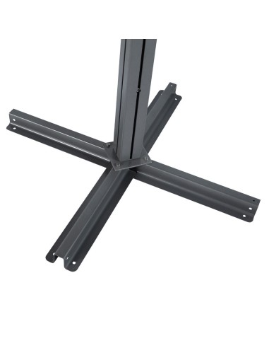 OMBRELLONI: vendita online OMBRELLONE SETIRI 4X 2X2MT ARDESIA 165491 (base non inclusa) in offerta