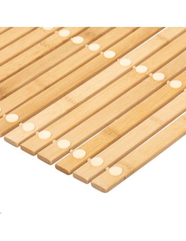 TAPPETI BAGNO: vendita online TAPPETO DOCCIA IN BAMBOO 40 X 60 CM in offerta