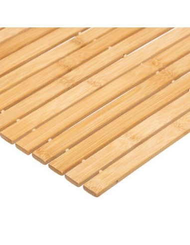 TAPPETI BAGNO: vendita online TAPPETO DOCCIA IN BAMBOO 40 X 60 CM in offerta