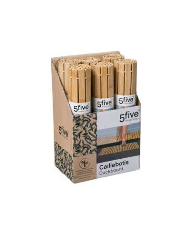 TAPPETI BAGNO: vendita online TAPPETO DOCCIA IN BAMBOO 40 X 60 CM in offerta