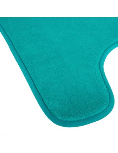 TAPPETI BAGNO: vendita online TAPPETO WC 48X48 TURCHESE in offerta