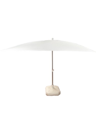 GAZEBO E OMBRELLONI: vendita online OMBRELLONE PONENTE OLEFIN BIANCO 2,5X2,5 (base non inclusa) in offerta