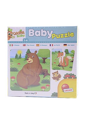 INFANZIA: vendita online CAROTINA 80076 BABY PUZZLE IL BOSCO in offerta