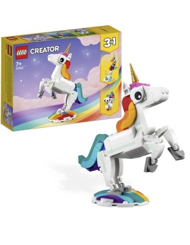 GIOCATTOLO PUBBLICIZZATO: vendita online CREATOR UNICORNO MAGICO 31140 in offerta