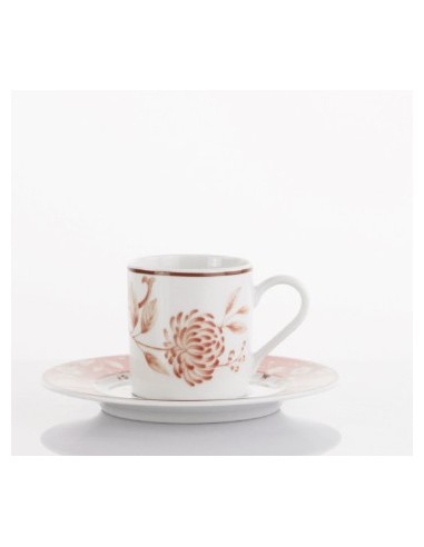 TAZZE CAFFE' E LATTE: vendita online CONF 6TZ CAFFE HERITAGE CORAL in offerta