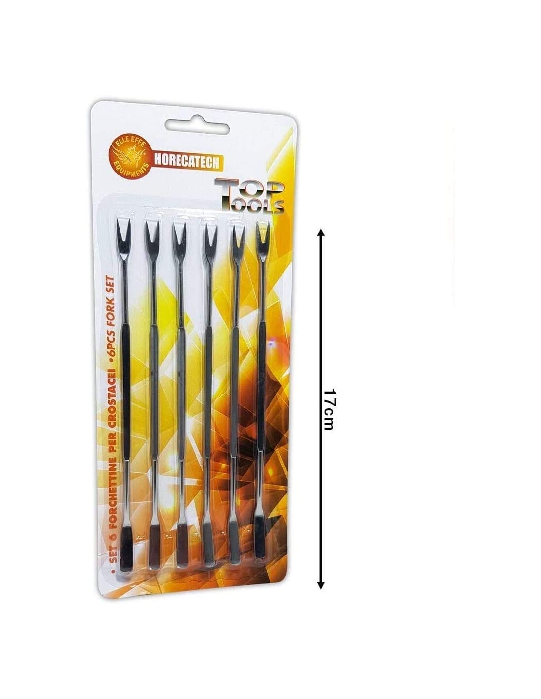 ACCESSORI: vendita online SET 6 FORCHETTINE CROSTACEI in offerta