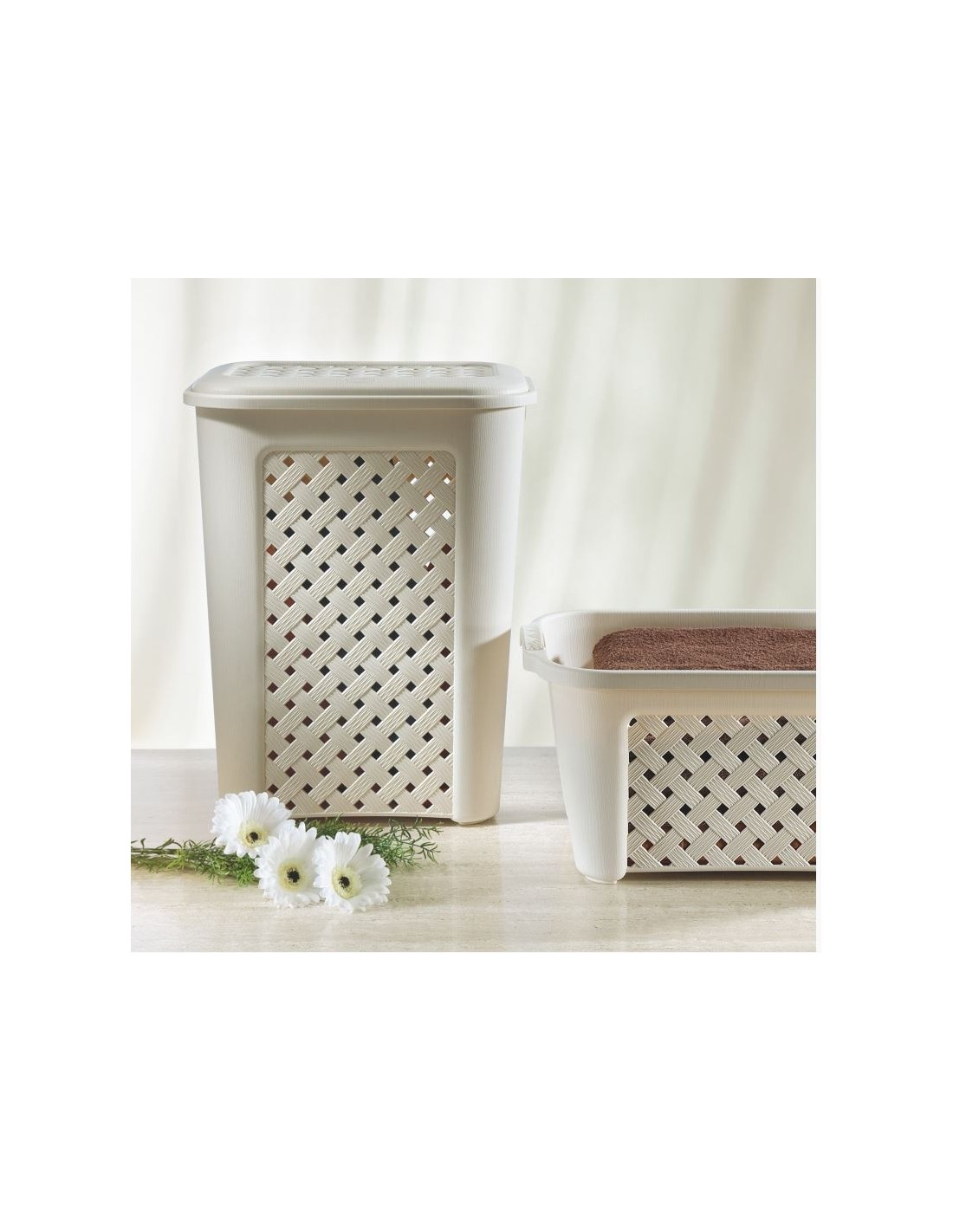 PORTABIANCHERIA: vendita online ARIANNA PORTABIANCHERIA 30 LT ASSORTITO TONTARELLI in offerta