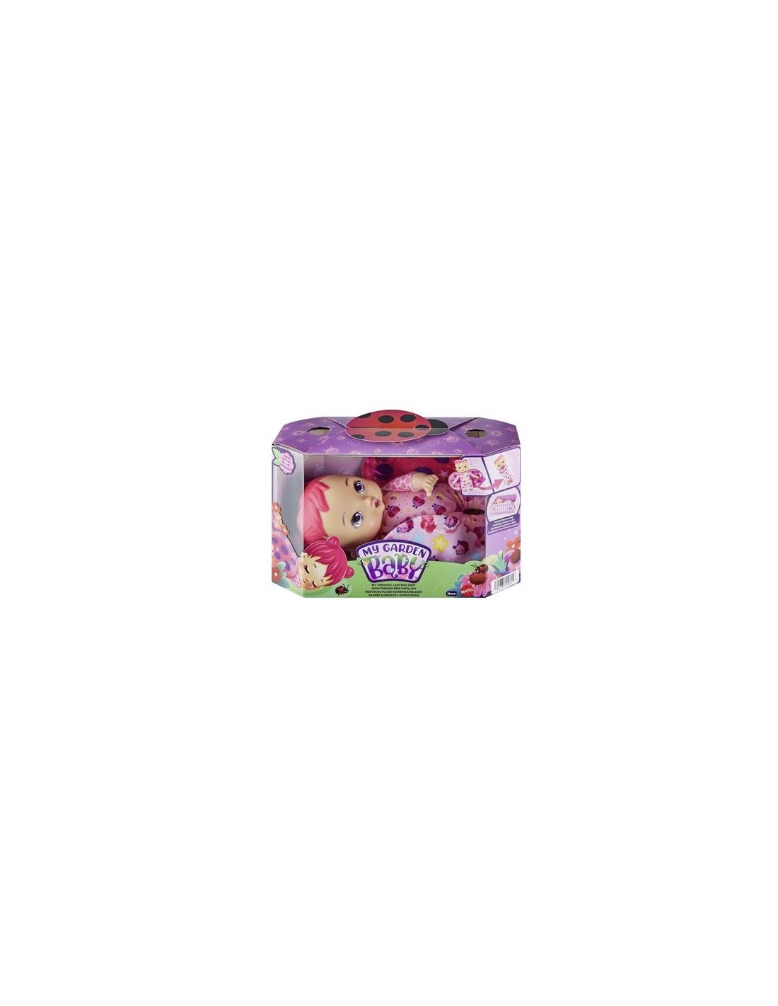 GIOCATTOLO PUBBLICIZZATO: vendita online GARDEN BABY HPD09 BAMBOLA COCCINELLA ROSA in offerta