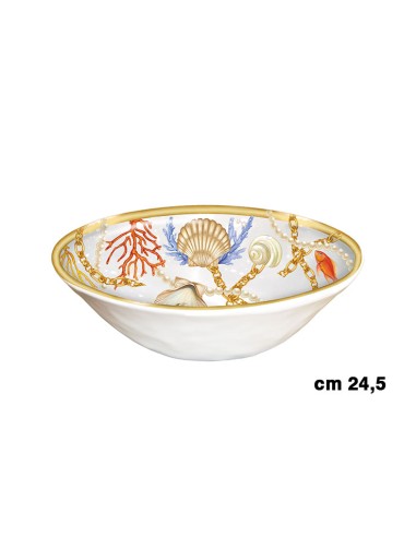 MELAMINA: vendita online INSALATIERA 1645-2705 24,5CM CONCHIGLIE in offerta