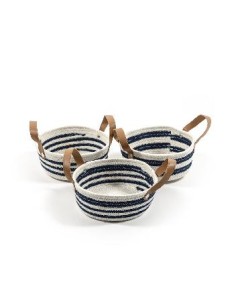 OGGETTISTICA: vendita online CESTINO 37258 CORDA CON MANICI 22X9CM ASSORTITO in offerta