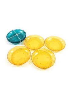 INSALATIERE E SCODELLE PLASTICA: vendita online SET 4 PIATTI 41286 POLISTIRENE D20,5CM COLORI ASSORTITI in offerta