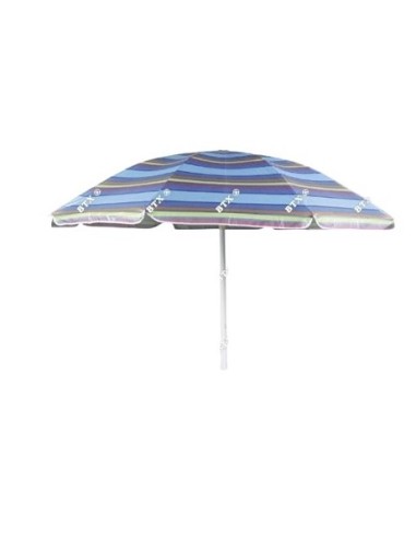 OMBRELLONI SPIAGGIA: vendita online OMBRELLONE BU974 RICCIONE 200/8 NYLON/SILVER (base non inclusa) in offerta
