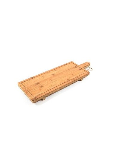 TAGLIERI: vendita online TAGLIERE 44799 CON SALVAGOCCIA 66X22X5CM BAMBOO in offerta