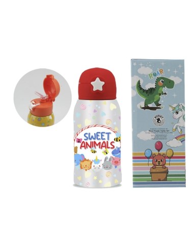 PRESCOLARI: vendita online BORRACCIA TERMICA MPBB06 500ML SWEET ANIMALS in offerta