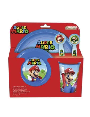 PRESCOLARI: vendita online SUPERMARIO ST75215 SET PAPPA 5PZ in offerta