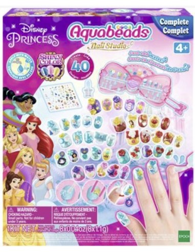 GIOCHI GIRL: vendita online AQUABEADS 35006 PRINCESS NAIL STUDIO in offerta