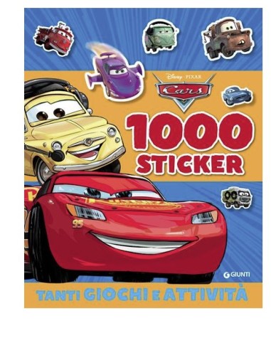 PRESCOLARI: vendita online CARS 1000 STICKER in offerta