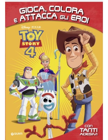 PRESCOLARI: vendita online GIOCA COLORA ATTACCA TOY STORY 4 in offerta