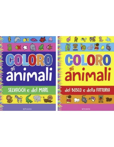 PRESCOLARI: vendita online GLI ANIMALI SPECIAL COLOR in offerta