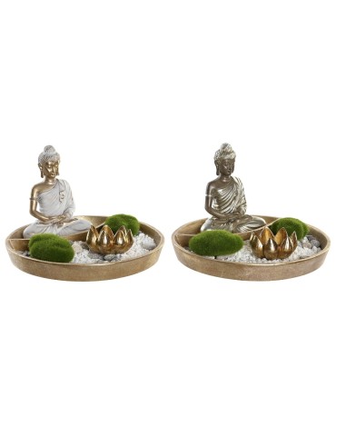 OGGETTISTICA: vendita online FIGURA BUDDHA FD205625 RESINA COLORI ASSORTITI 20X20X13,5CM in offerta