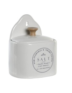 BARATTOLI SALE E ZUCCHERO: vendita online SALIERA PC204957 CERAMICA 11X8X15CM BIANCO in offerta