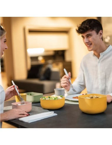 TAVOLA E CUCINA: vendita online CONTENITORE BASSO 975CC MANGO YELLOW ECO STORE MORE in offerta