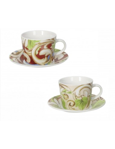 TAZZE CAFFE' E LATTE: vendita online 51906 SET 2PZ TAZZINA CAFFE POMO in offerta