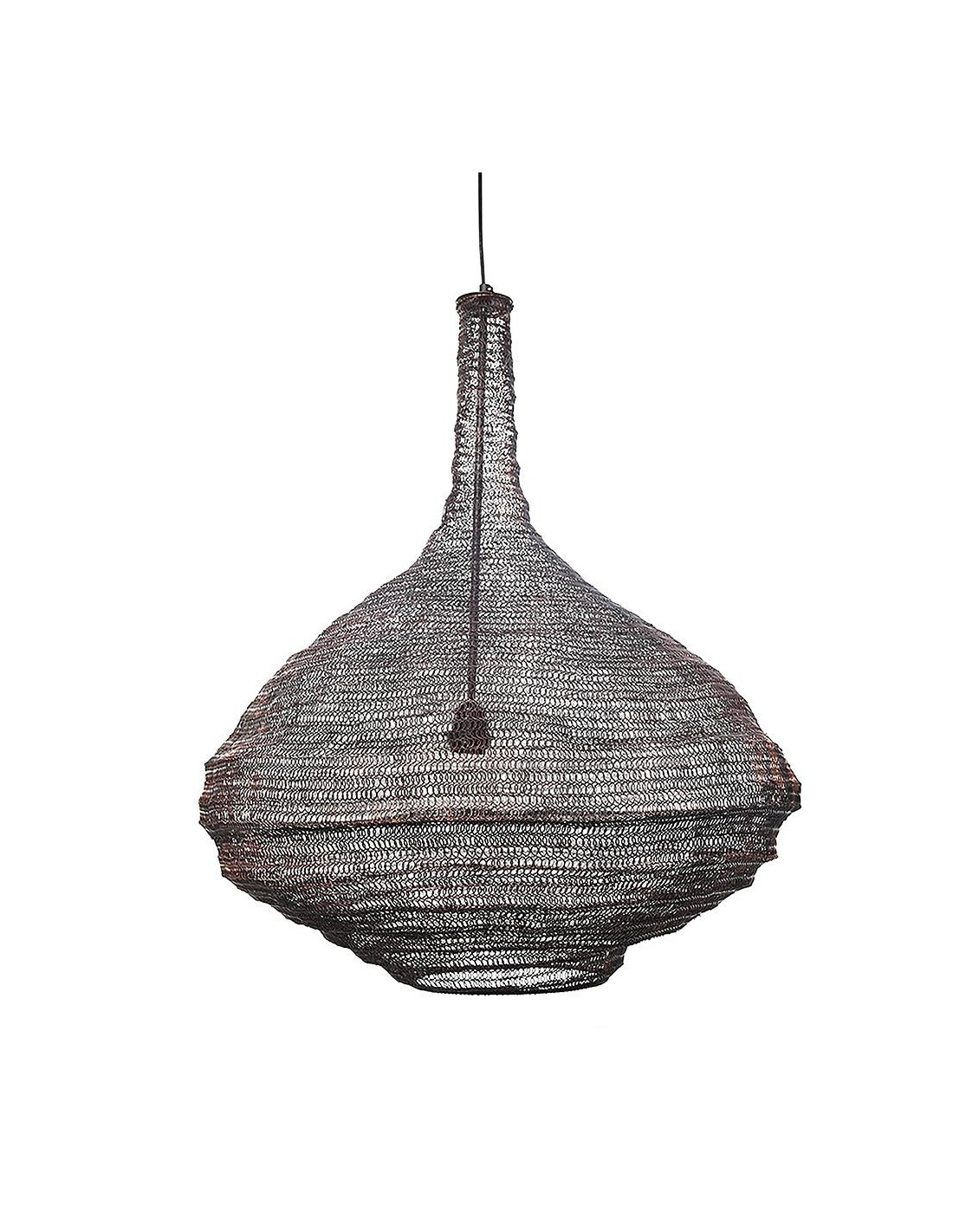 ILLUMINAZIONE: vendita online LAMPADA A SOSPENSIONE IN METALLO DIAM.55XH.75CM in offerta