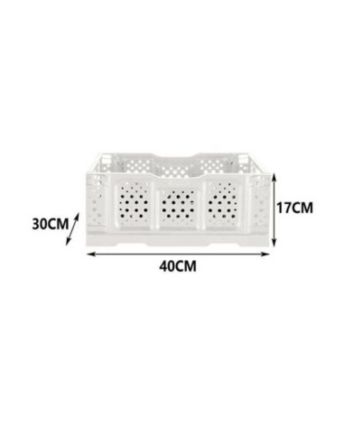 BOX E CONTENITORI SALVASPAZIO: vendita online CASSETTA 10227 OPLA' 40X30X17CM PANNA in offerta