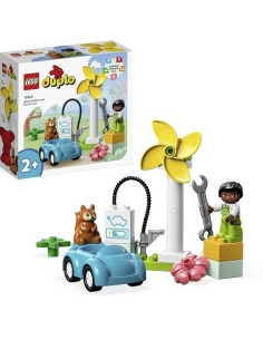 GIOCATTOLO PUBBLICIZZATO: vendita online lego duplo turbina eolica e auto elettrica 10985 in offerta