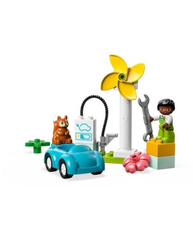 GIOCATTOLO PUBBLICIZZATO: vendita online lego duplo turbina eolica e auto elettrica 10985 in offerta