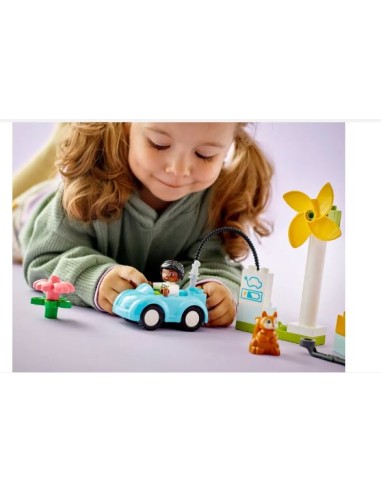 GIOCATTOLO PUBBLICIZZATO: vendita online lego duplo turbina eolica e auto elettrica 10985 in offerta