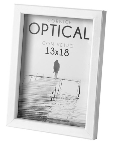 PORTAFOTO E CORNICI: vendita online CORNICE OPTICAL 13X18 BIANCO in offerta