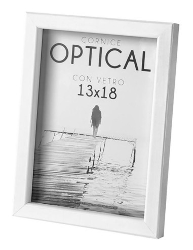 PORTAFOTO E CORNICI: vendita online CORNICE OPTICAL 30X40 BIANCO in offerta