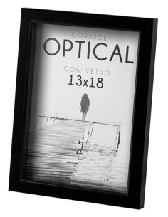 PORTAFOTO E CORNICI: vendita online CORNICE OPTICAL 40X50 NERO in offerta