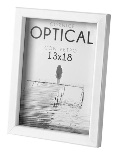 PORTAFOTO E CORNICI: vendita online CORNICE OPTICAL 50X70 BIANCO in offerta