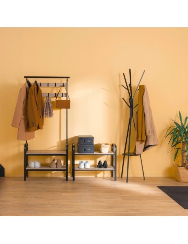 APPENDIABITI: vendita online APPENDIABITI JANO 73X34X170CM METALLO/MDF 160407 in offerta