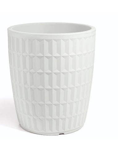 VASI E SOTTO VASI: vendita online TYLE VASO ROTONDO 60CM BIANCO in offerta