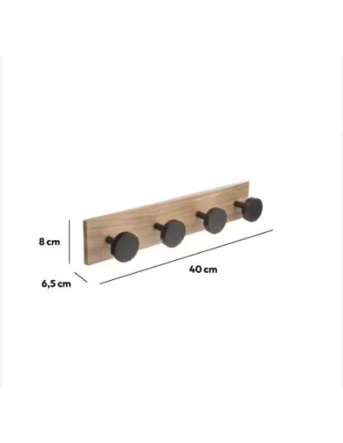 APPENDIABITI: vendita online APPENDIABITI DA PARETE LEGNO 151556A in offerta