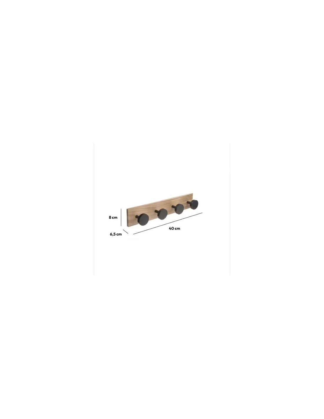 APPENDIABITI: vendita online APPENDIABITI DA PARETE LEGNO 151556A in offerta
