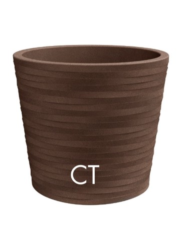 VASI E SOTTO VASI: vendita online HERMES VASO ELEGANCE 30CM CORTEN in offerta