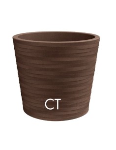 VASI E SOTTO VASI: vendita online HERMES VASO ELEGANCE 40CM CORTEN in offerta