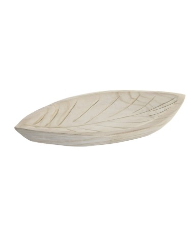 TAVOLA E CUCINA: vendita online CENTROTAVOLA BD206089 FOGLIA PAULOWNIA 46X25X5CM in offerta