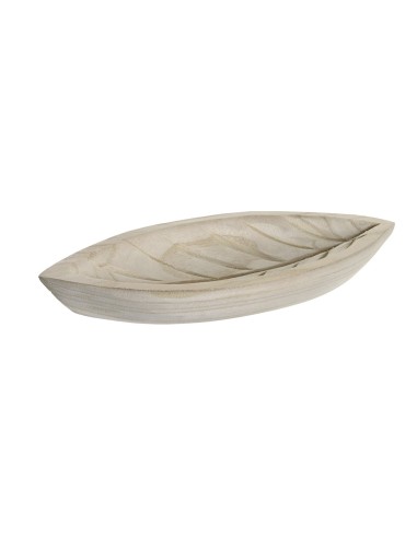 TAVOLA E CUCINA: vendita online CENTROTAVOLA BD206090 FOGLIA PAULOWNIA 36X16X4CM in offerta