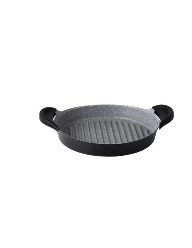 BISTECCHIERE: vendita online PETRAVERA GRILL TONDA 28CM INDUZIONE in offerta