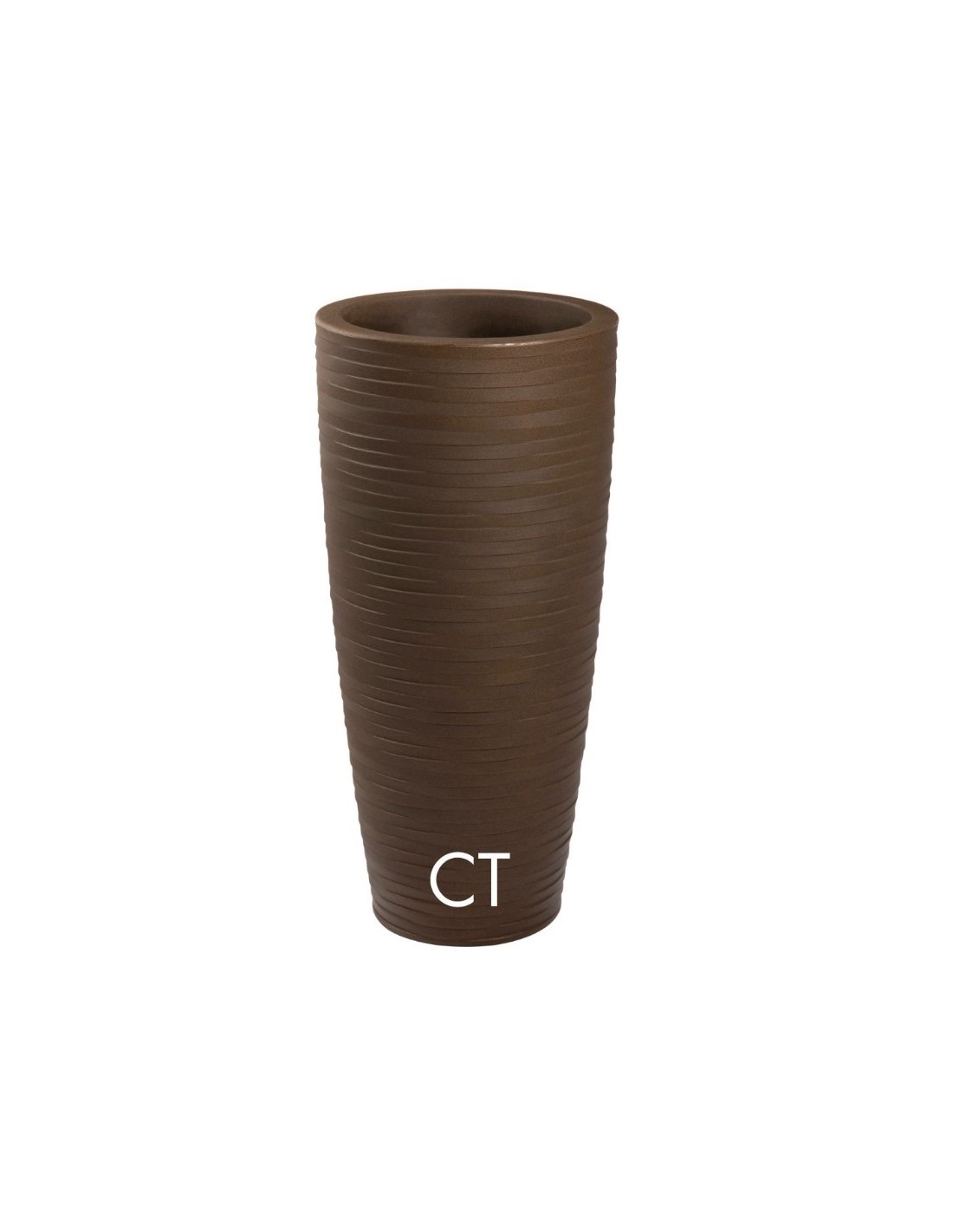 VASI E SOTTO VASI: vendita online TALOS VASO ELEGANCE 70CM CORTEN in offerta