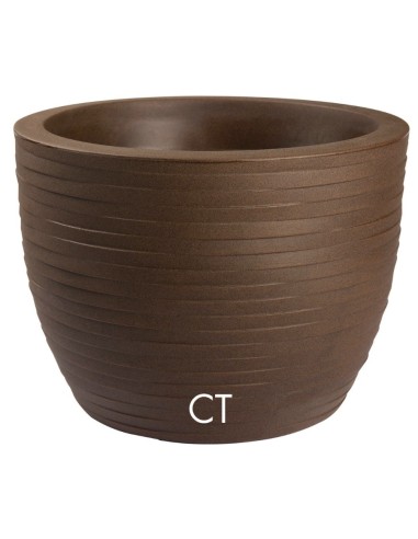 VASI E SOTTO VASI: vendita online HERA VASO ELEGANCE 30CM CORTEN in offerta