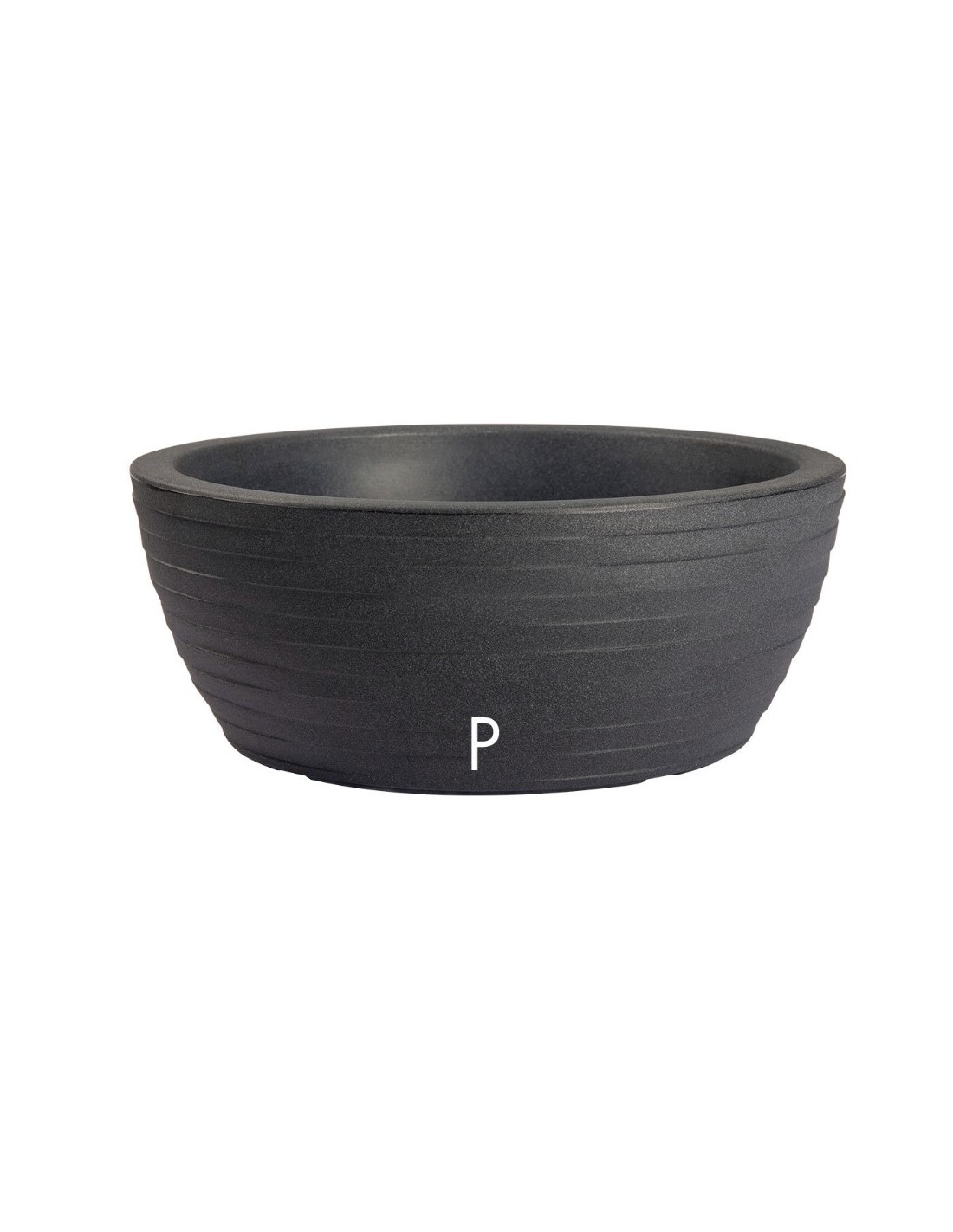 VASI E SOTTO VASI: vendita online THETIS VASO ELEGANCE 30CM ANTRACITE in offerta