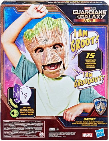 GIOCATTOLO PUBBLICIZZATO: vendita online AVENGERS GROOT MASCHERA ELETTRONICA F6590 in offerta