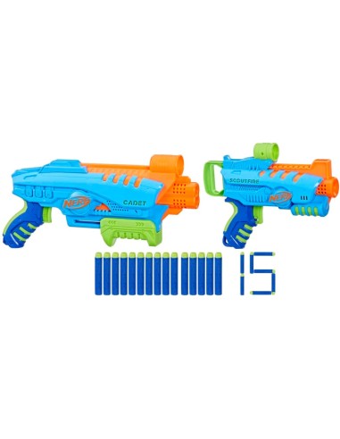 GIOCATTOLO PUBBLICIZZATO: vendita online NERF F6369 ELITE JR. STARTER SET in offerta
